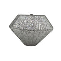 Silver Diamond Evening Bag Luxury Crystal Women Party Wedding Clutches Rhinestone Handbags Ladies Elegant Bridal Purses
