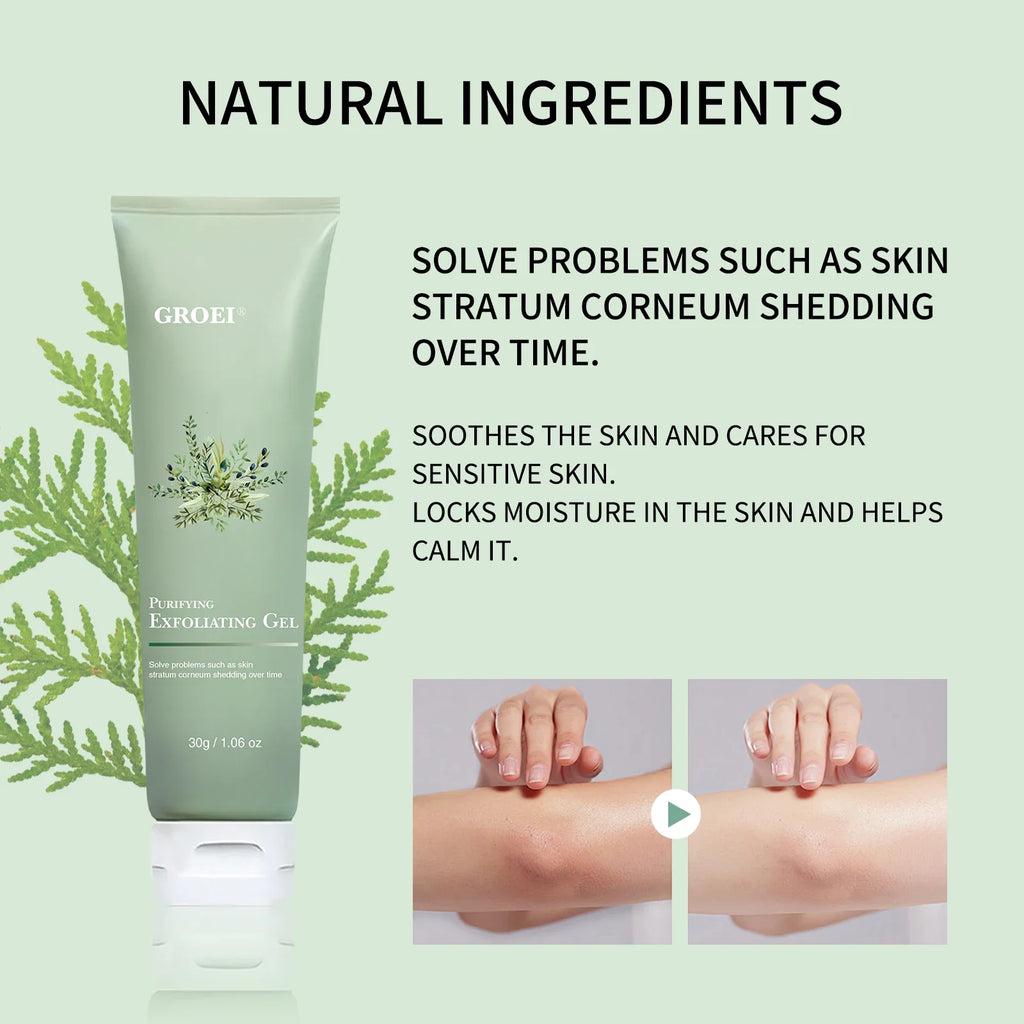 Face Exfoliating Gel | Deep Pore Cleansing & Oil Control by Tidesmit Scrubs Treatments Tidesmit