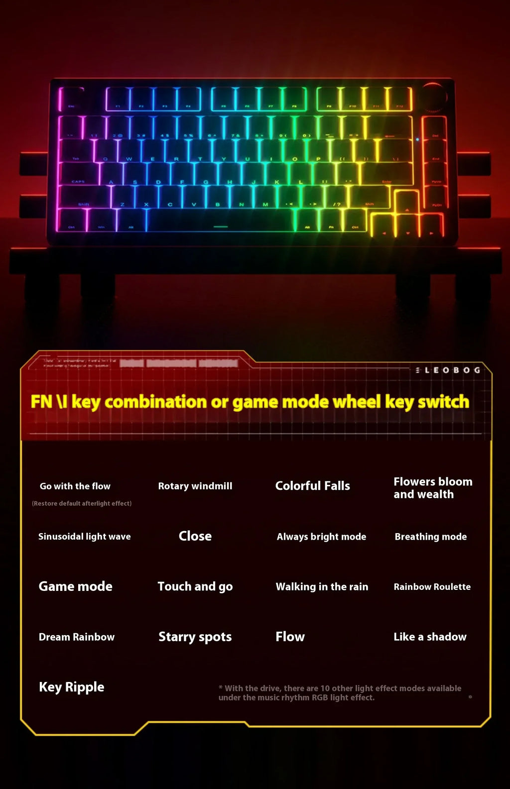 Leobog Hi75C Hi75 Hi75C Pro Aluminum Wireless Custom Mechanical Keyboard Kit Gaming Bluetooth 2.4G Wired Hotswap Gamer Keyboard