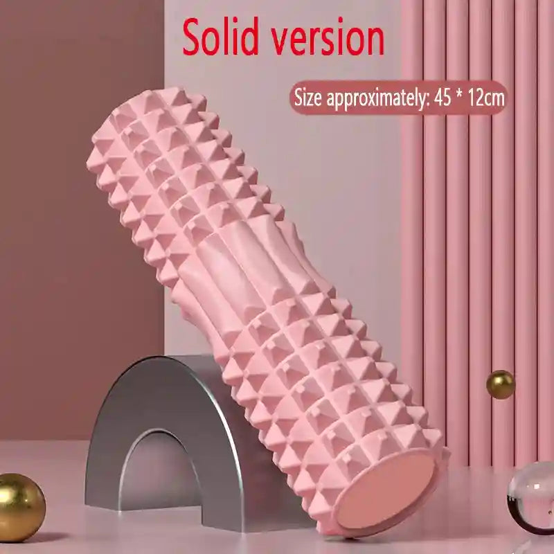Massage Roller for Back Pain Relief - EVA High-Density Foam by Tidesmit Massage Roller PINK Tidesmit