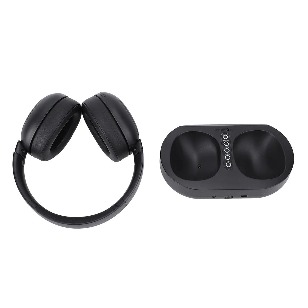 Wireless TV Headphones Bluetooth 5.3 with LED Battery Display Tidesmit