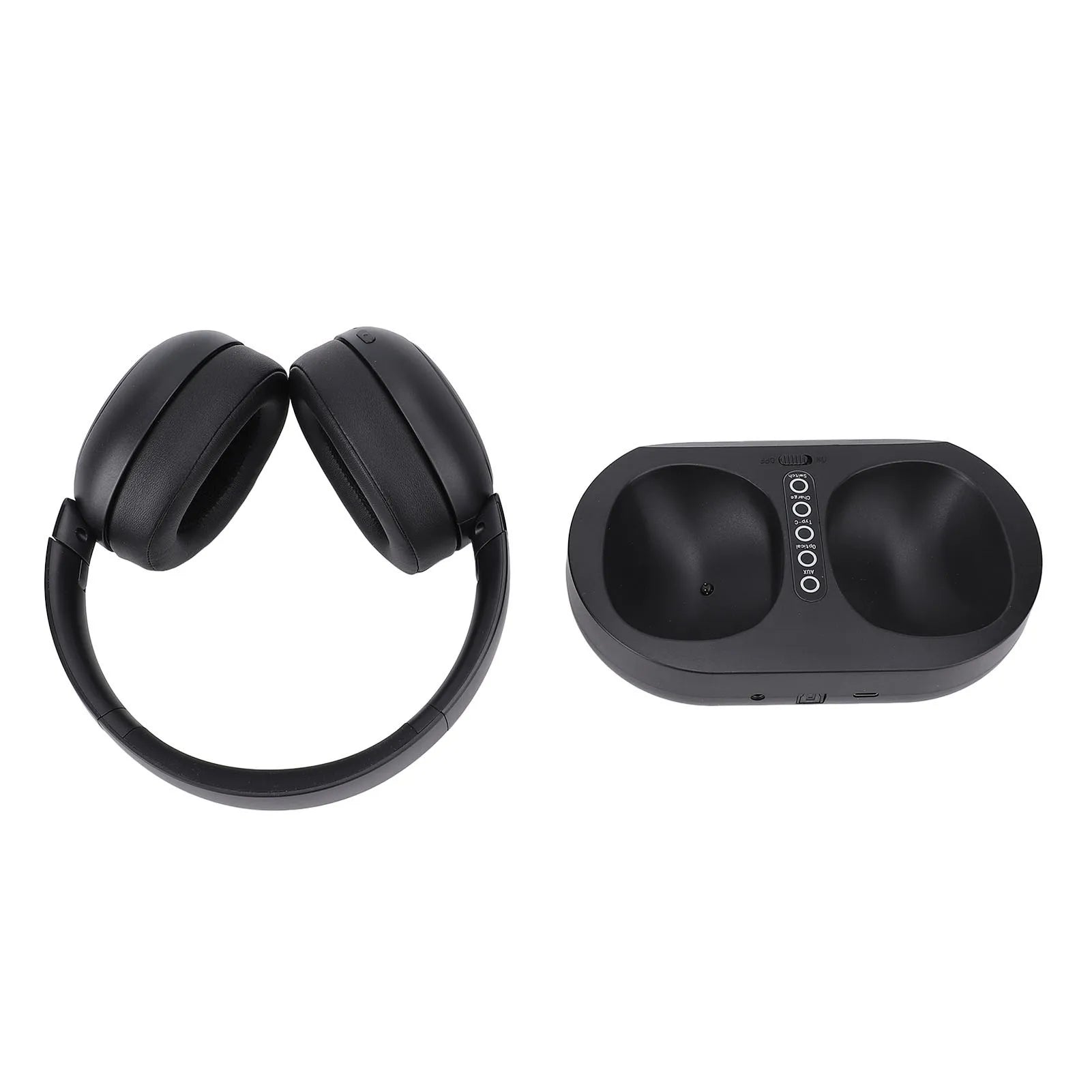 Wireless TV Headphones Bluetooth 5.3 with LED Battery Display Tidesmit