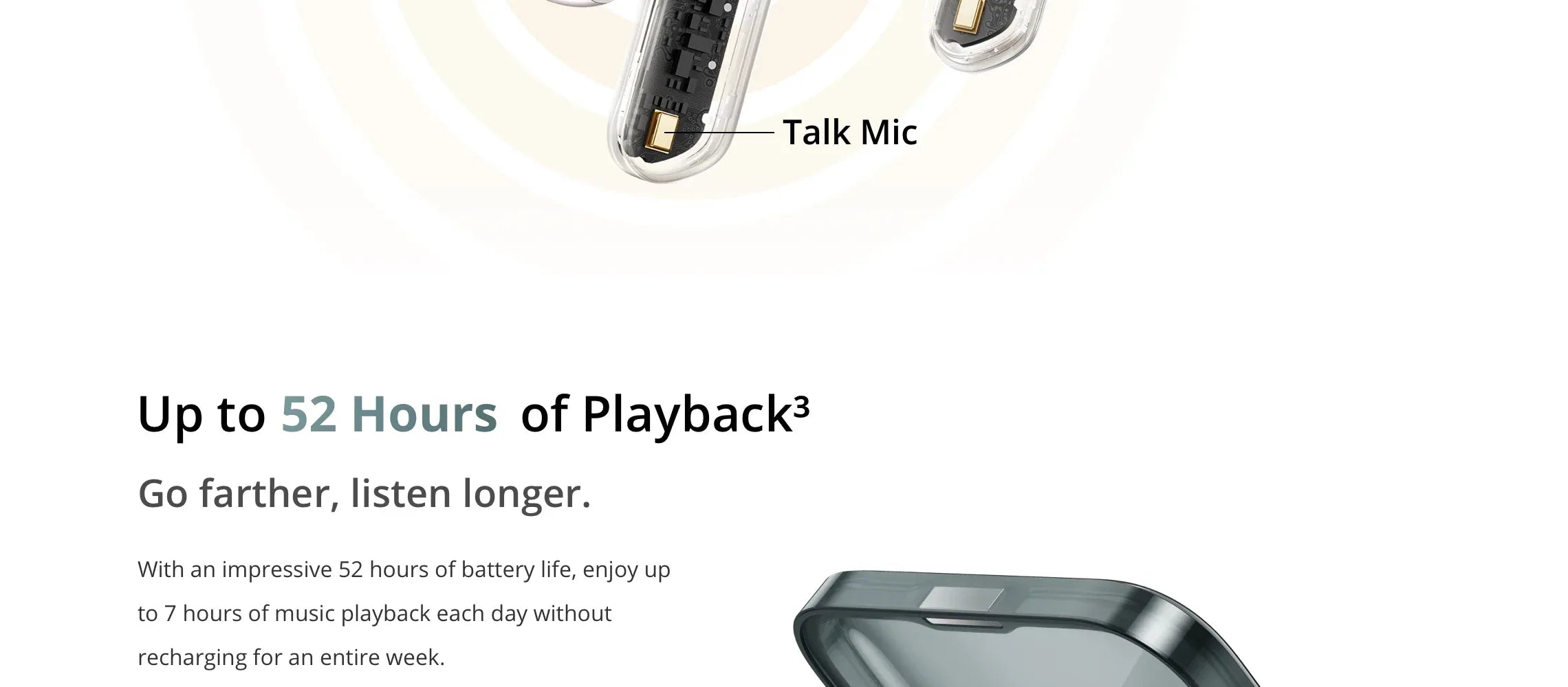 Realme Buds Air 7 Wireless Earphones 52H Battery Life - Tidesmit Tidesmit
