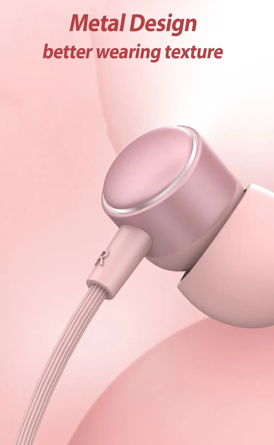 USB-C HiFi Wired Earbuds with Mic - Tidesmit Universal Audio Tidesmit