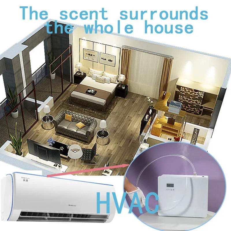 NAMSTE 4000m³ HVAC WIFI Control Scent Diffuser Machine Smart Timing  Commercial Essential Aroma Oil Hotel Perfume Bluetooth
