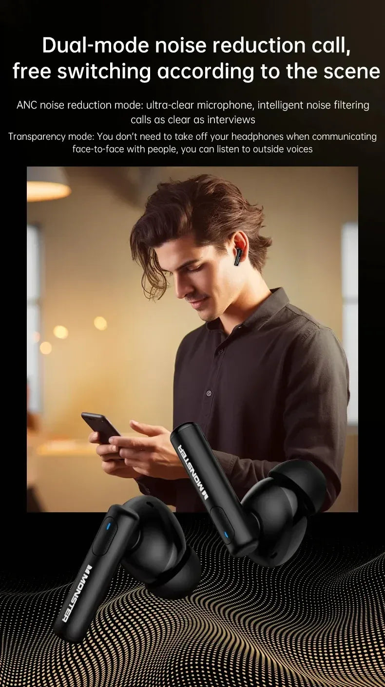 Wireless Bluetooth Earbuds | ANC In-Ear Headphones by Tidesmit Tidesmit