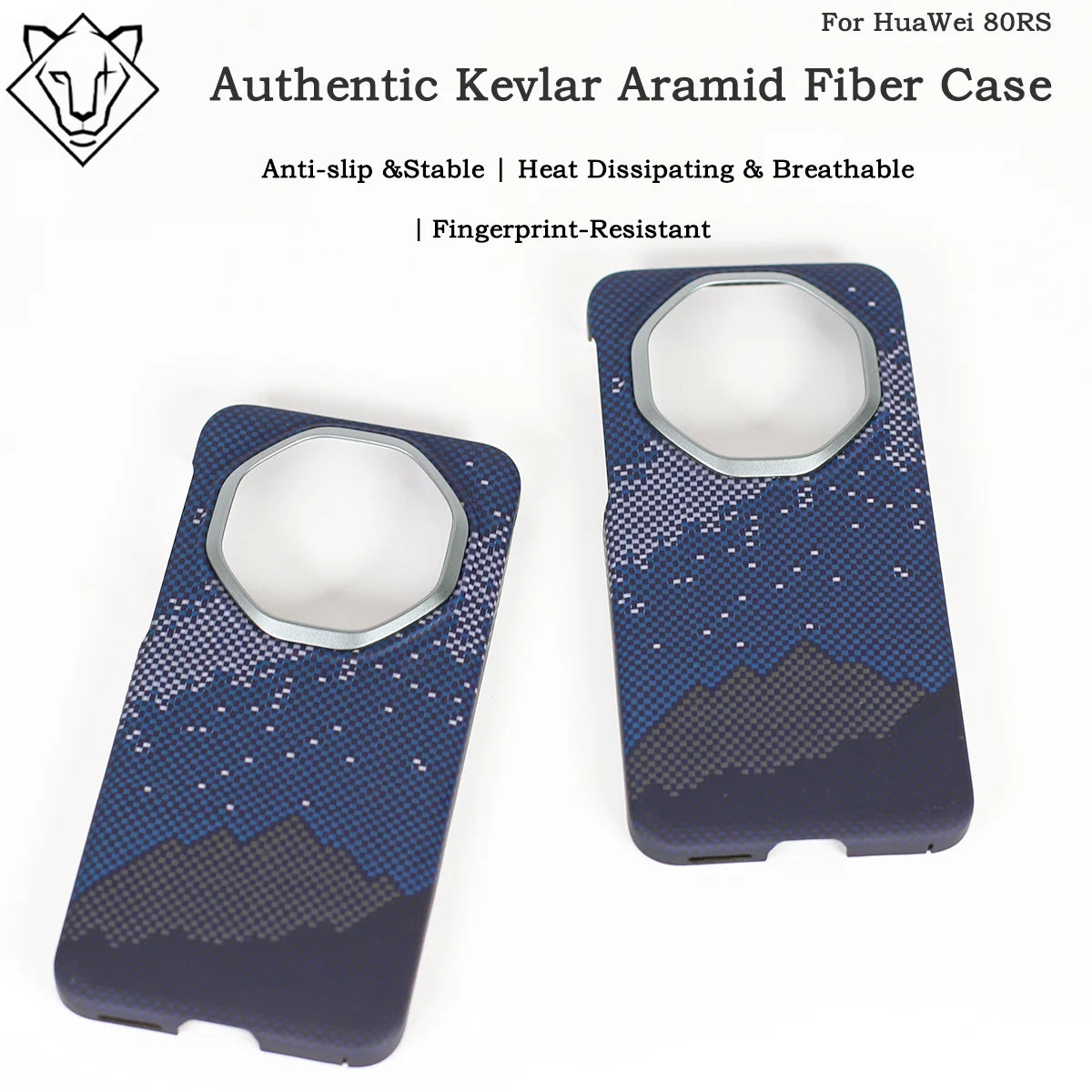 Huawei Mate 80 RS Aramid Fiber Phone Case | Slim Military-Grade Protection Tidesmit
