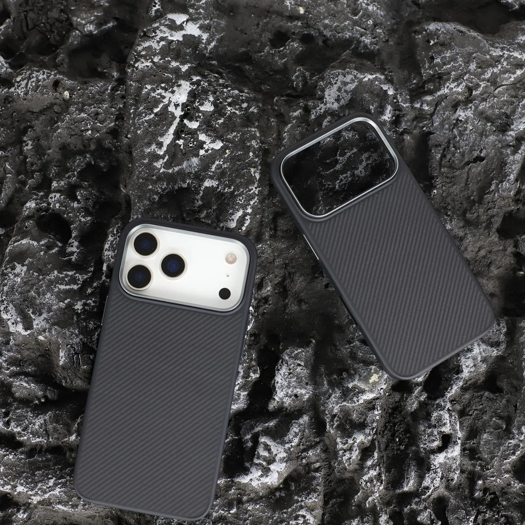 iPhone 17 Pro Max Aramid Fiber Case – Slim Kevlar Armor Tidesmit TPU and Aramid fibe Tidesmit