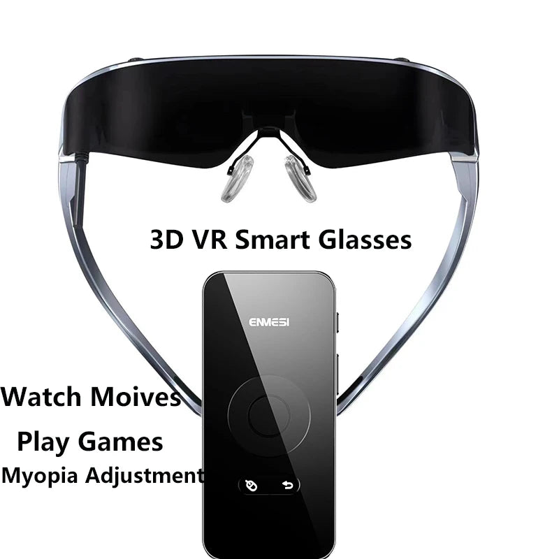 Android 3D VR Smart Glasses - Portable HD Private Cinema with Spatial Audio Tidesmit