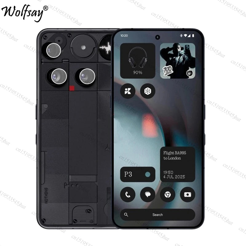 Privacy Screen Protector For Nothing Phone 3 Anti-Spy Tempered Glass For Nothing Phone 3 Camera Glass For Nothing Phone 3 Glass AE Tidesmit