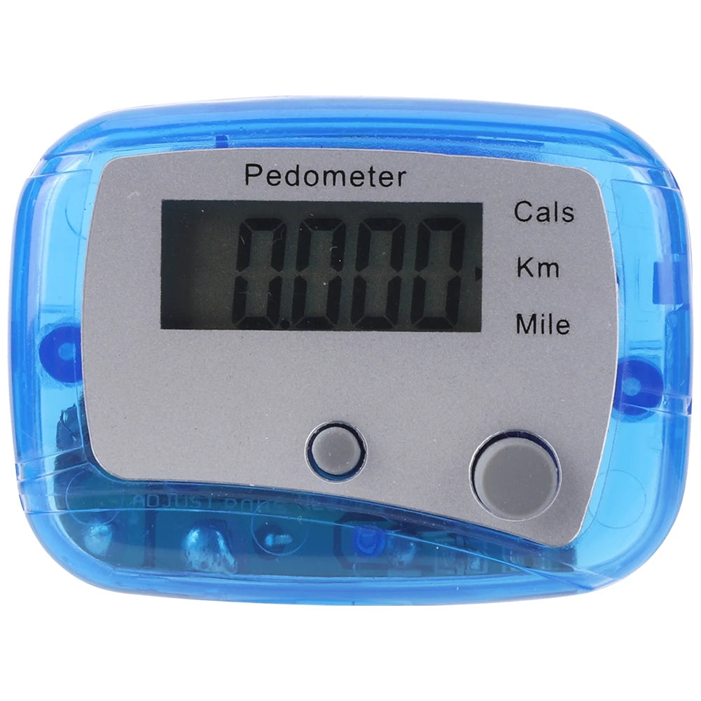 Walking Pedometer Portable Pedometer Multi-Function Accurate Step Tracker Mile Kilometer Calorie Calculation for Outdoor Sports