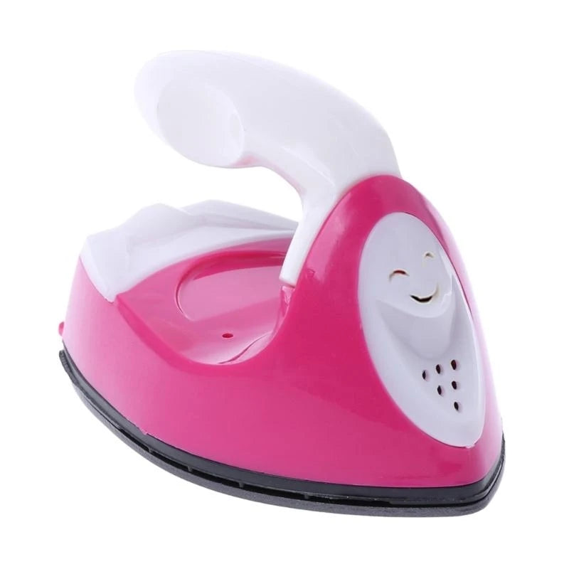Tidesmit mini iron for heat transfer vinyl on t-shirts, shoes, bags, and hats, side angle view 9