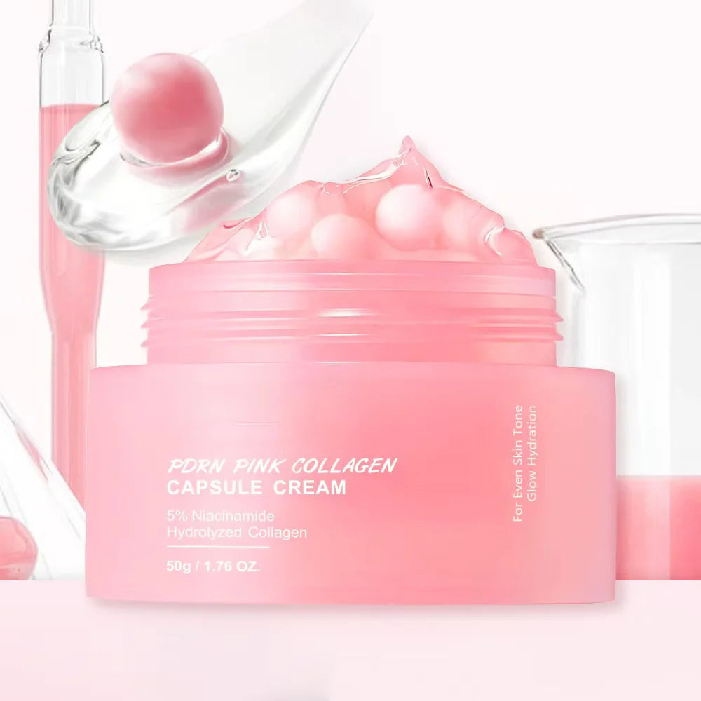 Collagen Boosting Face Cream Hydrating Moisturizer With Hyaluronic Acid For Dry Skin Korean Skin Care