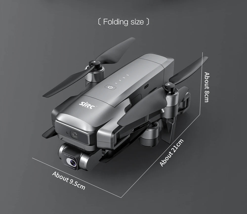 4K GPS Camera Drone with Obstacle Avoidance and Gimbal - Tidesmit Tidesmit