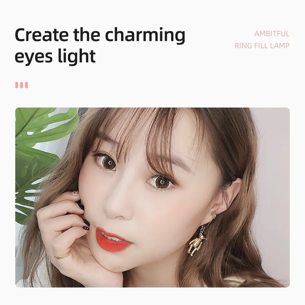 18 Inch LED Ring Light with Remote - Bi-Color Content Creation Kit Tidesmit