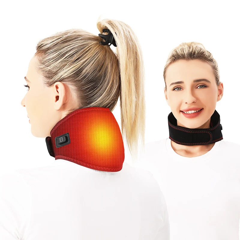 Electric Neck Massager with Heat and Vibration - Tidesmit Recovery Tool Fascia Gun Tidesmit