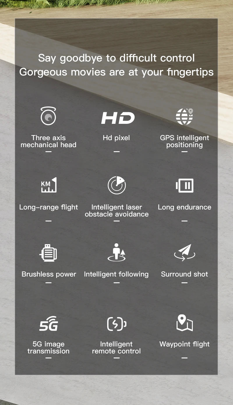 SG109 GPS Camera Drone: 4K Video with 360 Laser Obstacle Avoidance Tidesmit