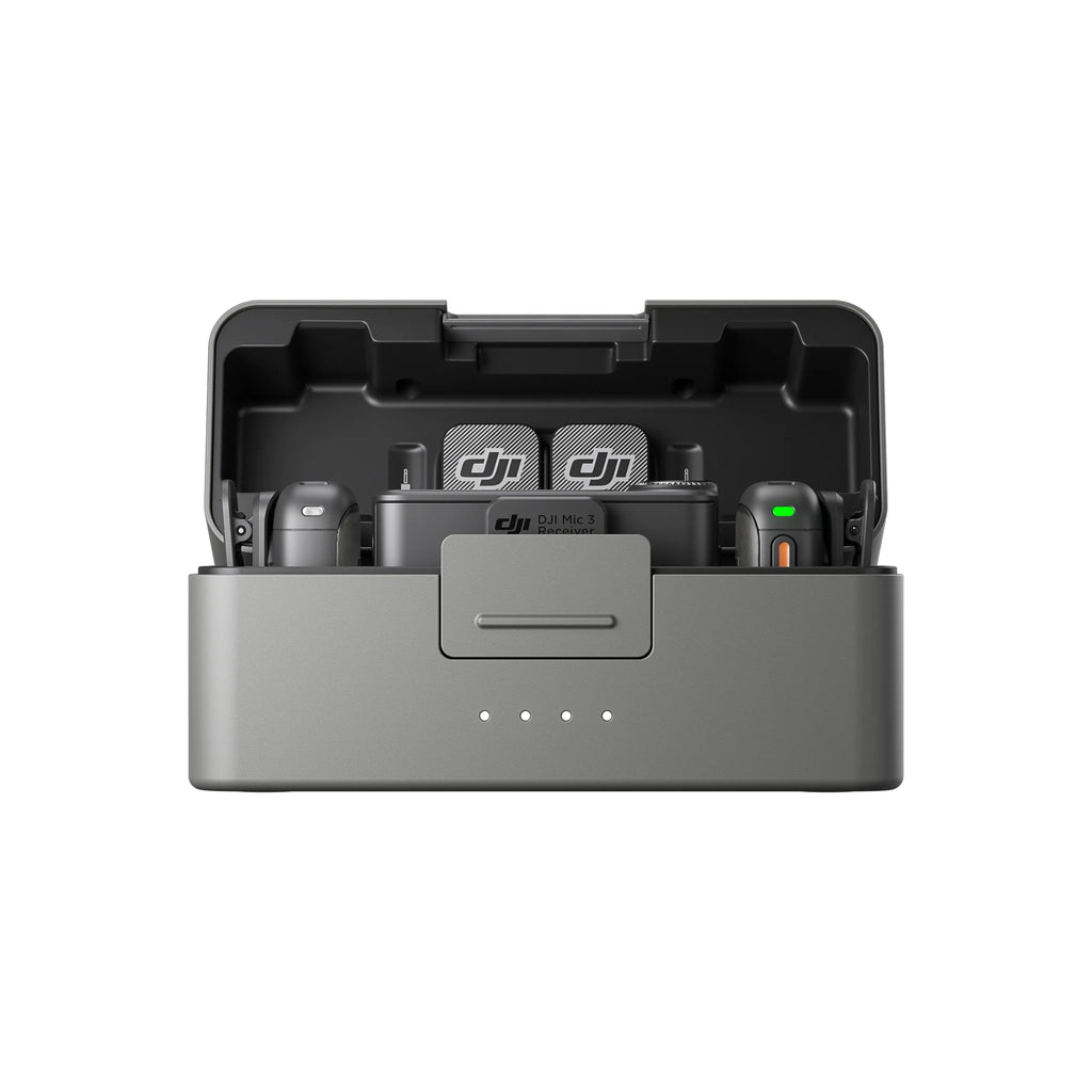 DJI Mic 3 Wireless Lavalier Microphone Kit | 2TX 1RX Dual Channel Tidesmit