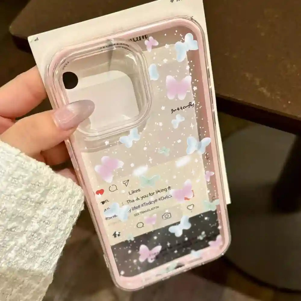 Floral iPhone 15 Pro Case - Slim Shock-Absorbing Cover with Drop Protection 2NG91 Tidesmit