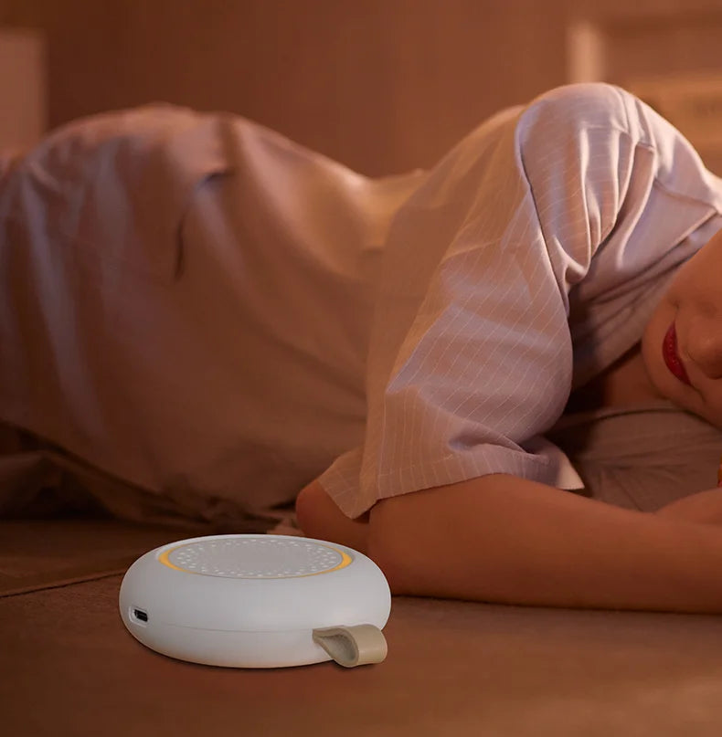 White Noise Machine 24 Soothing Sounds Portable Baby Sleep Machine Sleep Aid Machine with Sleep Light Night Type-c Rechargeable