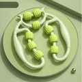 Lymphatic Massage Roller - Deep Tissue Muscle Relief Tool (L Size) Eye Massage Instrument Green L Tidesmit