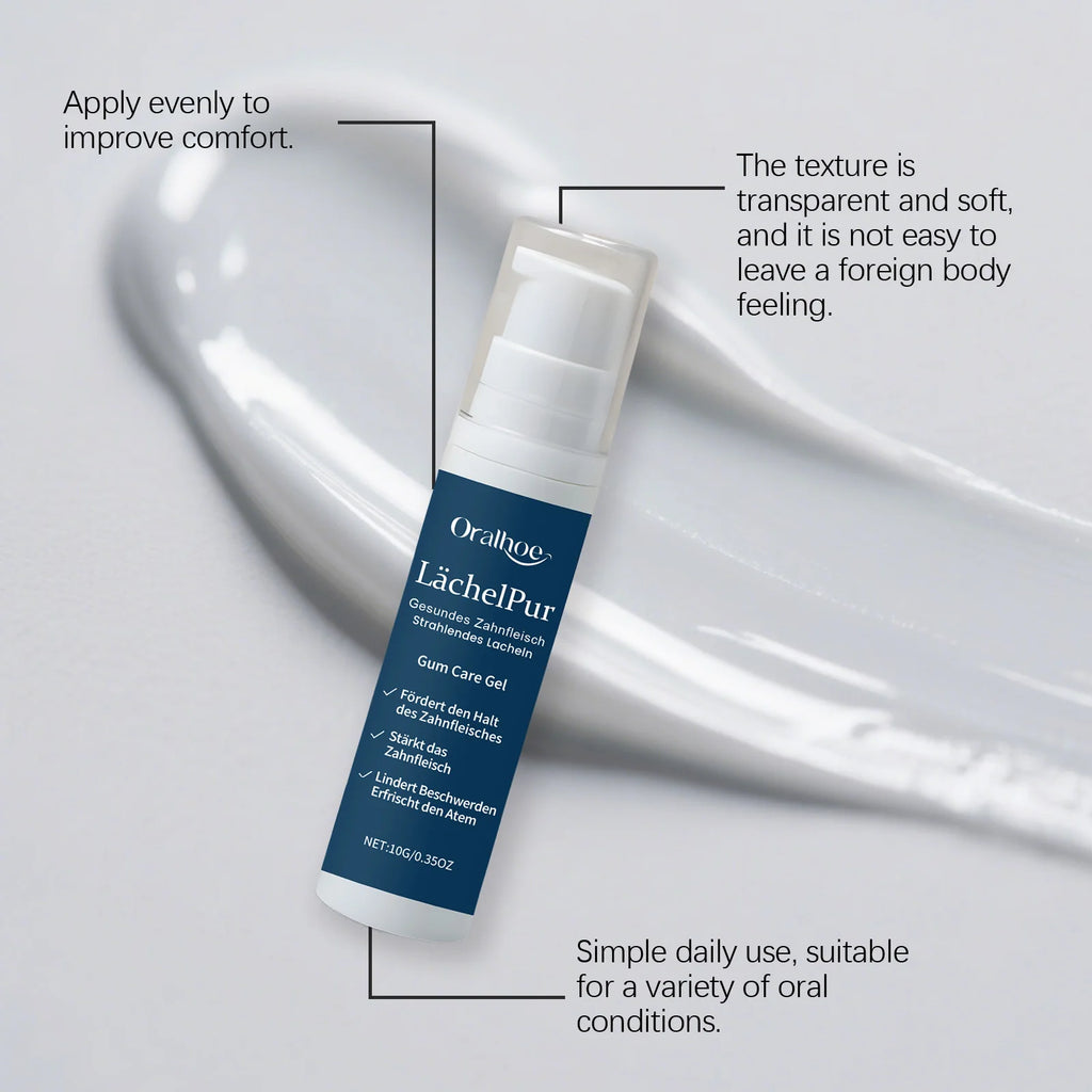 Tidesmit teeth whitening and gum soothing gel travel size for fresh breath and enamel repair