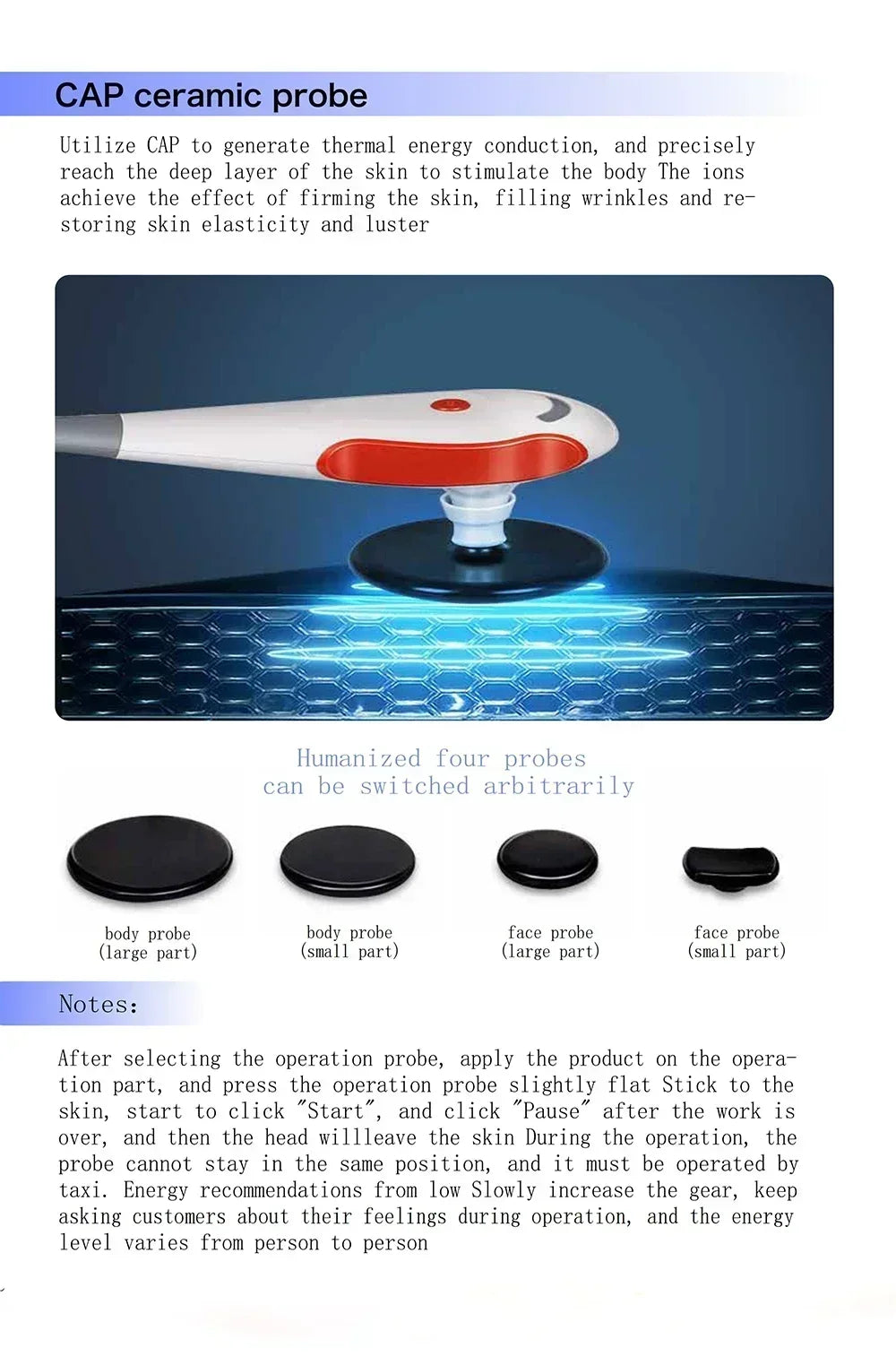 448kHz Tecar Therapy Machine for Deep Tissue Pain Relief & Slimming Body Shaping Massage Equipment Tidesmit
