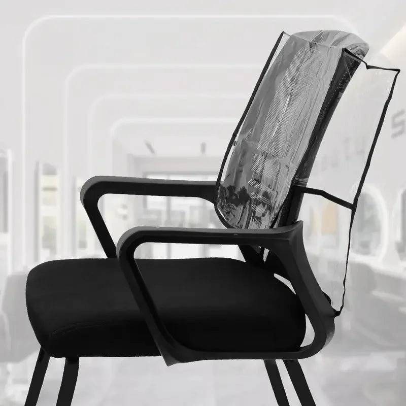 Salon Chair Back Cover - Clear PVC Protective Guard for Wellness Chairs Massage Chairs Tidesmit