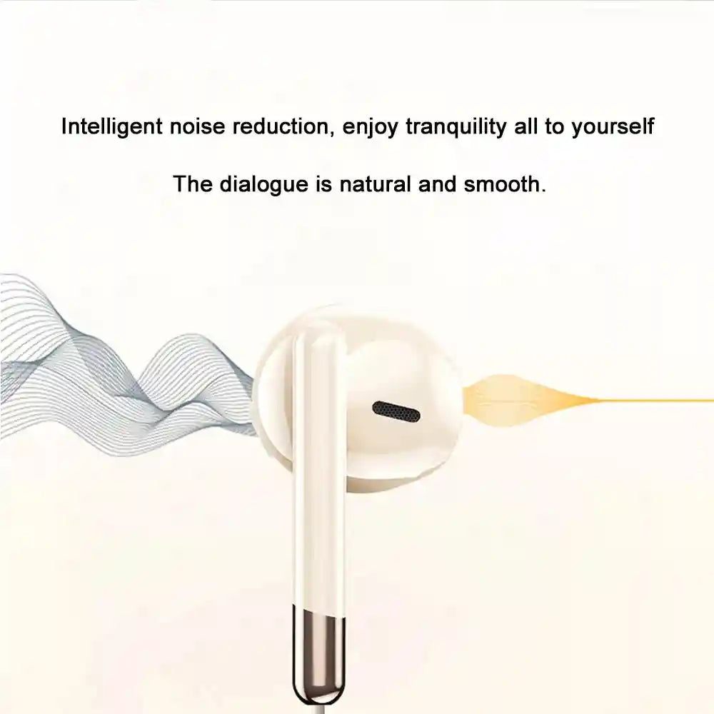 USB C Wired Headphones | HiFi Stereo Sound for Galaxy and iPhone Tidesmit