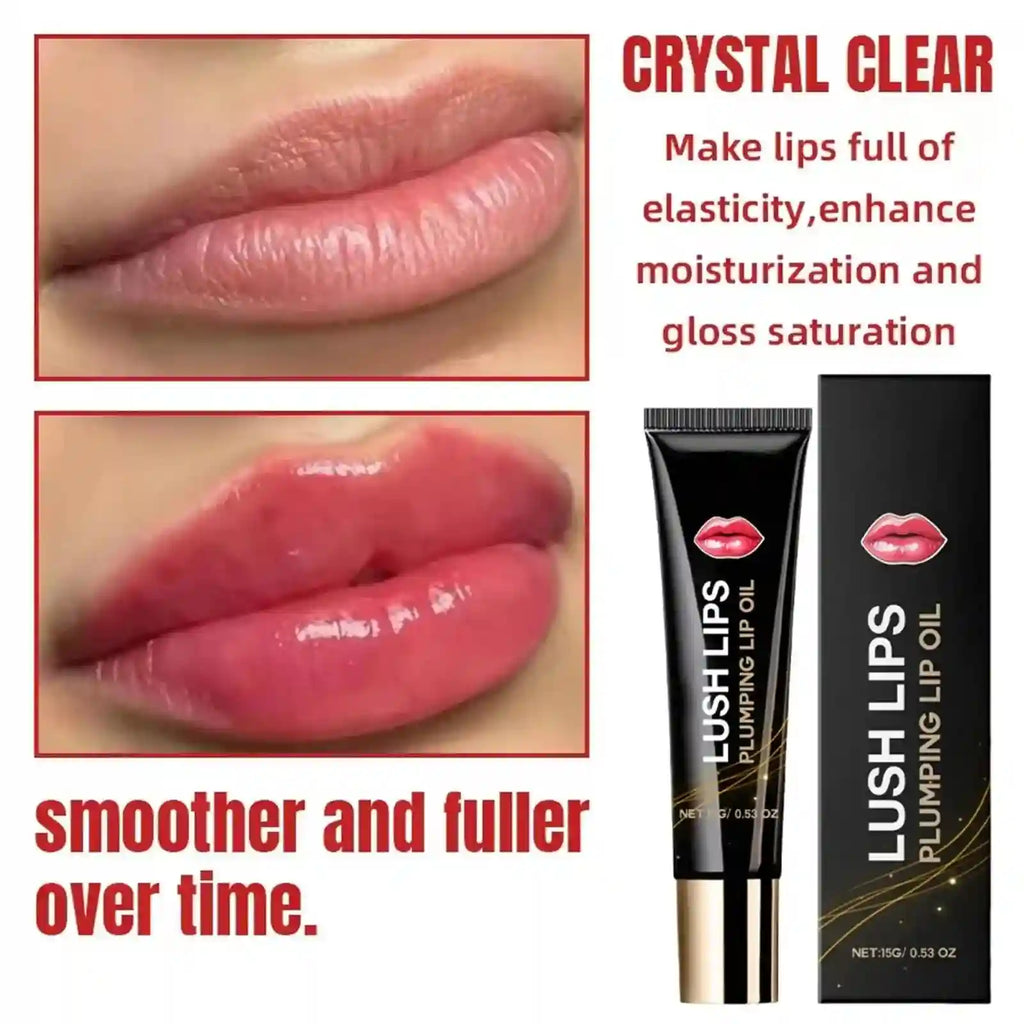 Lip Plumper Oil: Instant Volumizing Hydration & Moisture Care Lip Care Tidesmit