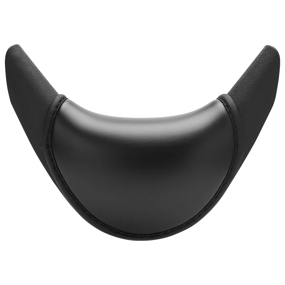 Salon Hair Washing Sink Pillow | Silicone Neck Rest Cushion Black Massage Chairs black Tidesmit