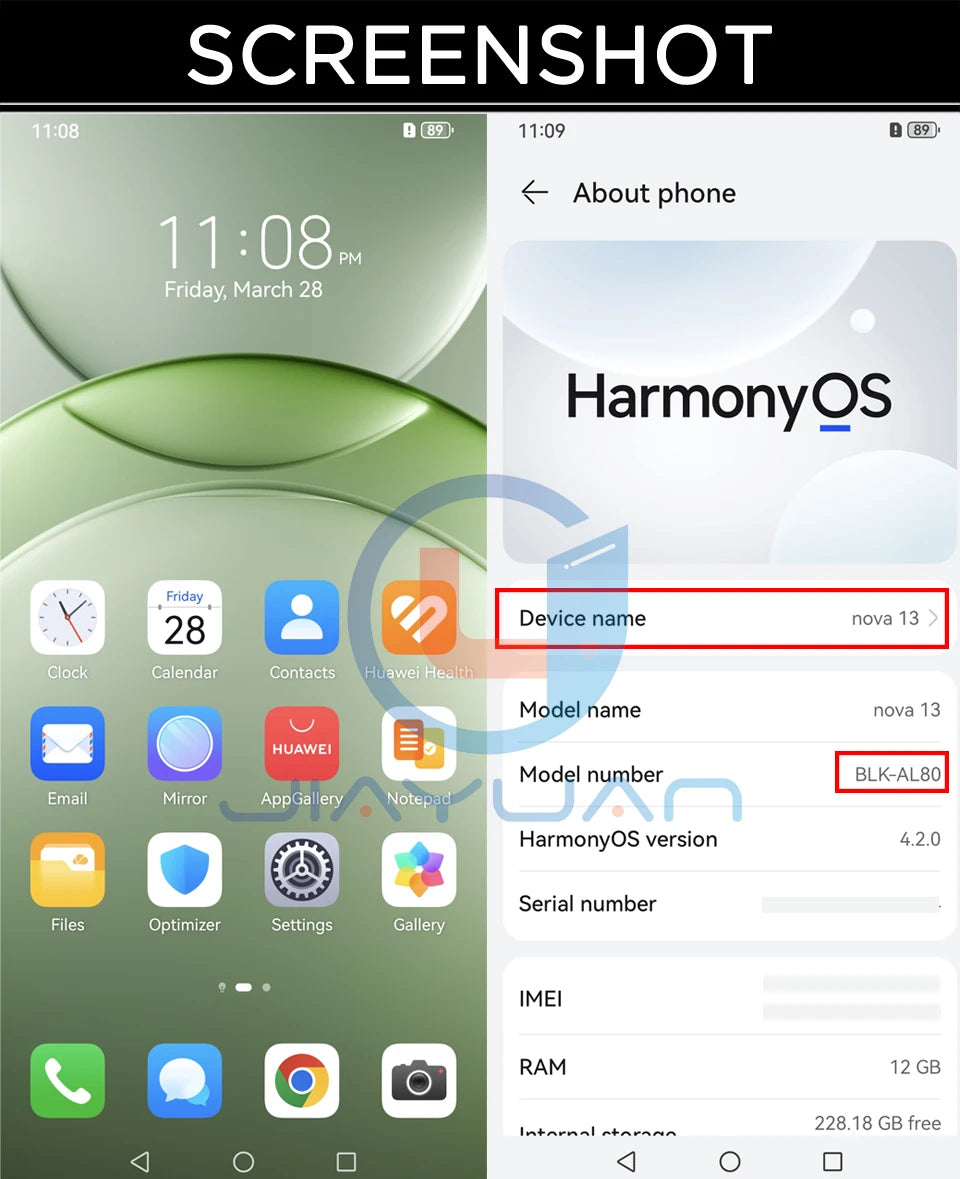 Original Huawei Nova 13 5G Mobile Phone 6.7 Inches OLED 120Hz Screen Kirin 8000 HarmonyOS 4.2 Battery 5000mAh AI Smartphone