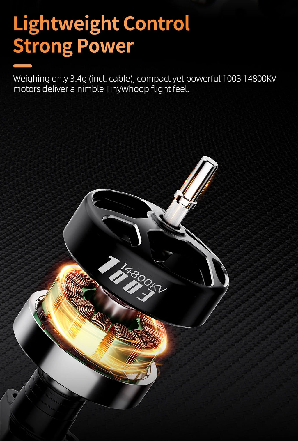 GEPRC DarkStar16 1.6 Inch FPV Freestyle Drone – O4 Pro System Tidesmit