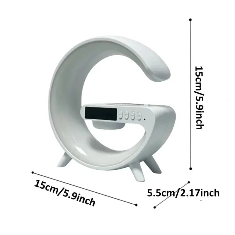 Wireless Portable Bluetooth Speaker with RGB Light and Phone Charger Tidesmit