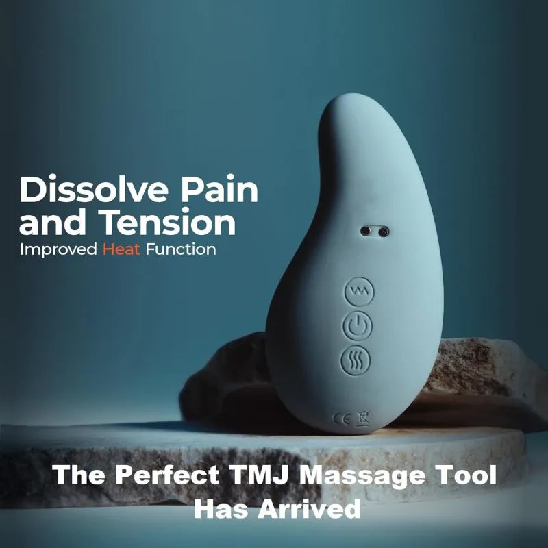 TMJ Jaw Massager for Neck Pain Relief - 10 Vibration Modes - Tidesmit Relaxation Treatment Tidesmit