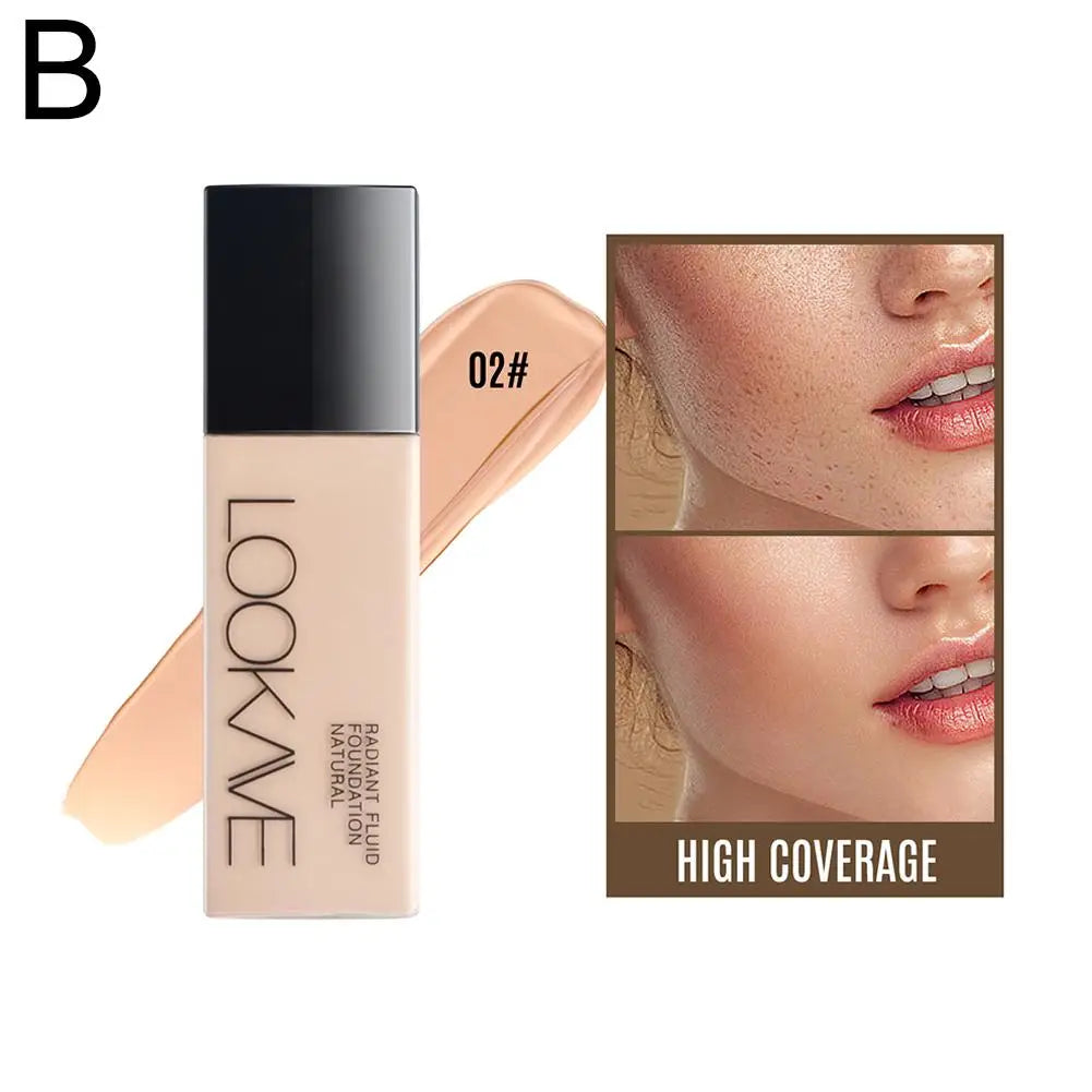 Tidesmit long lasting full coverage matte liquid foundation shade swatch for natural makeup look