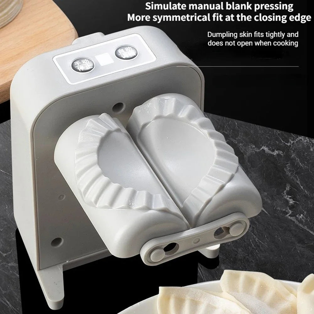 Tidesmit automatic electric dumpling maker machine rechargeable pressing mold for ravioli and empanada kitchen prep