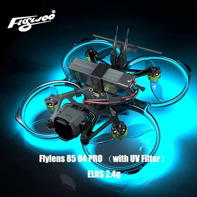 Flywoo Flylens 85 HD O4 FPV Drone - 2S Mini Racing Quadcopter 2 Tidesmit