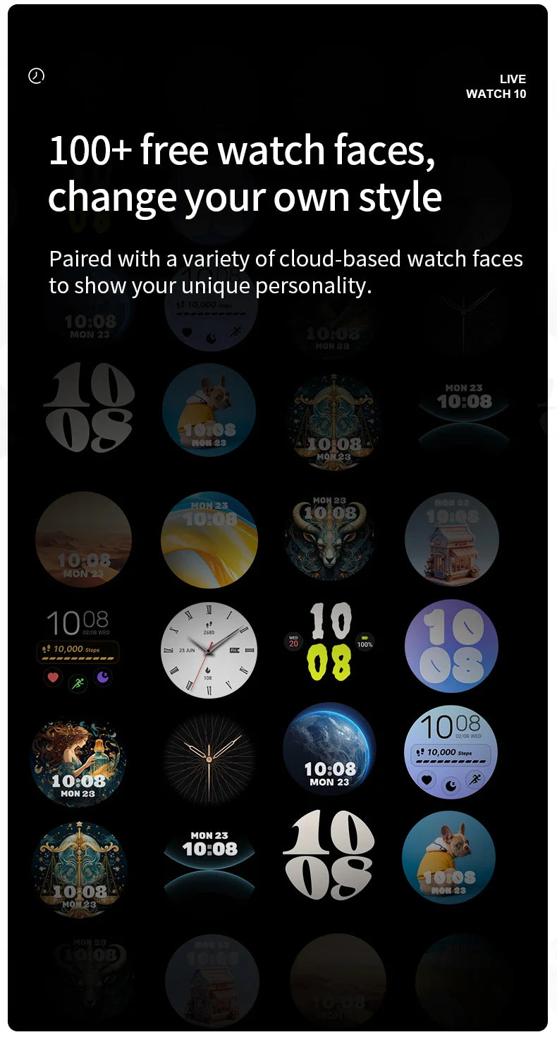 iGPSPORT LW10 Smart Watch With 1.43" AMOLED Screen GNSS GPS Tracker Bluetooth Calls 50+ Sports Modes Heart Rate/SpO2 Monitor