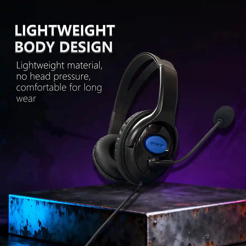Wired Over-Ear Gaming Headphones - Noise-Canceling Black - Tidesmit Tidesmit