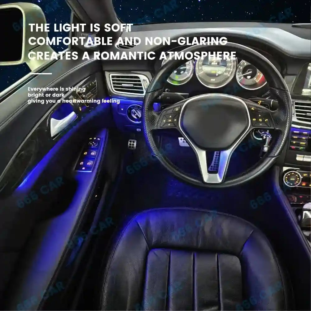 Mercedes Benz 64-Color LED Ambient Light Upgrade Cable - W212 W166 W221 Tidesmit