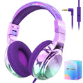 Tidesmit Kids Wired Headphones with Volume Limit and Built-in Mic DeepPurple with Box China Mainland Tidesmit