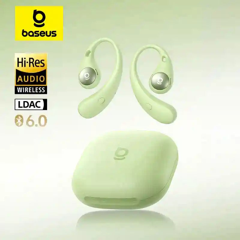 Wireless Sport Earbuds: Bluetooth 5.4 Hi-Res Open-Ear Headphones Tidesmit