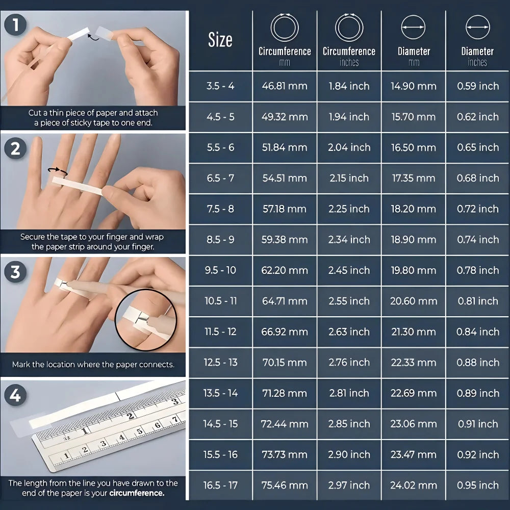 Smart Health Ring: Stainless Steel Biometric Fitness & Wellness Tracker Tidesmit