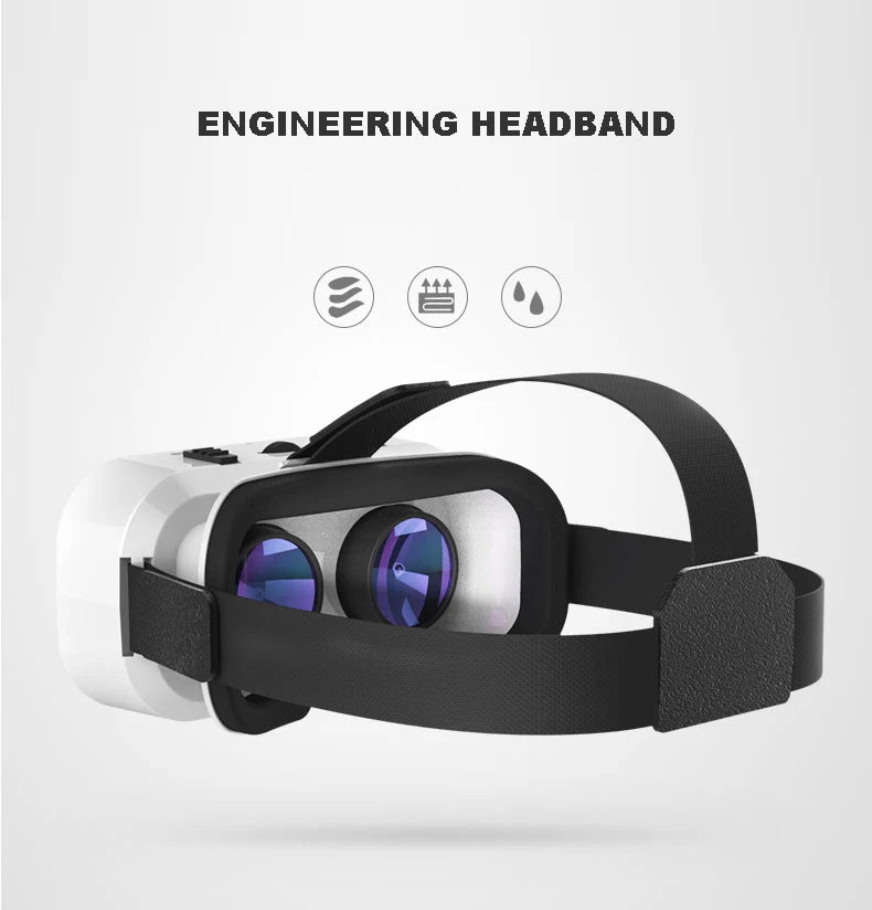 VR Headset for Smartphones - Lightweight Immersive Mobile VR Glasses Tidesmit