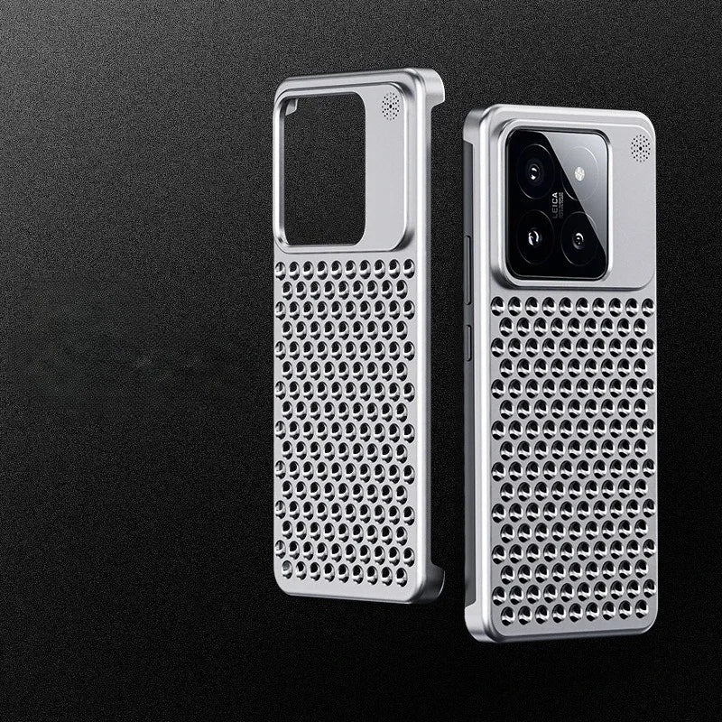 Xiaomi 14 Pro Aluminum Case: Slim Fit Metal Shock-Absorbing Cover b Tidesmit