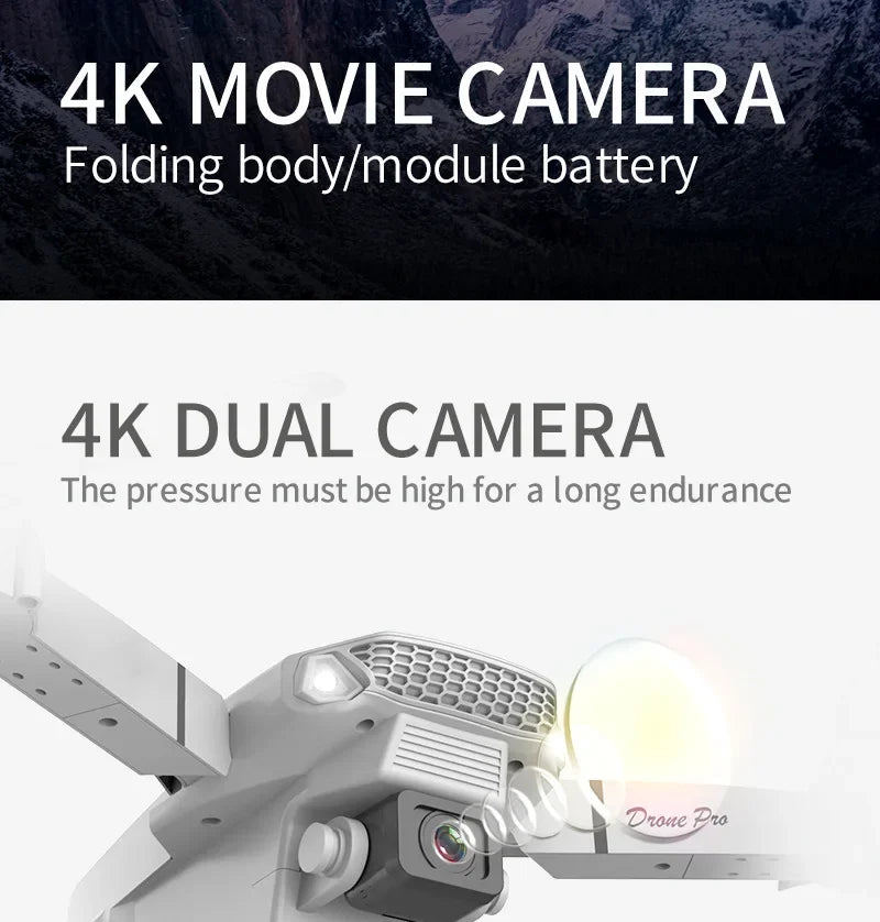 4K Foldable Camera Drone with Obstacle Avoidance | Tidesmit Tidesmit