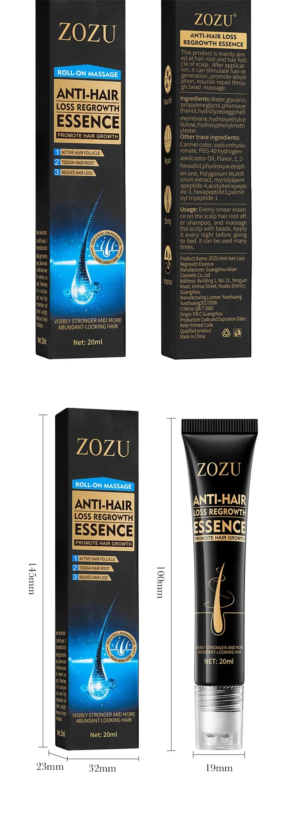 Biotin Hair Growth Oil | Salon-Quality Scalp Treatment - Tidesmit Scrubs Treatments Tidesmit