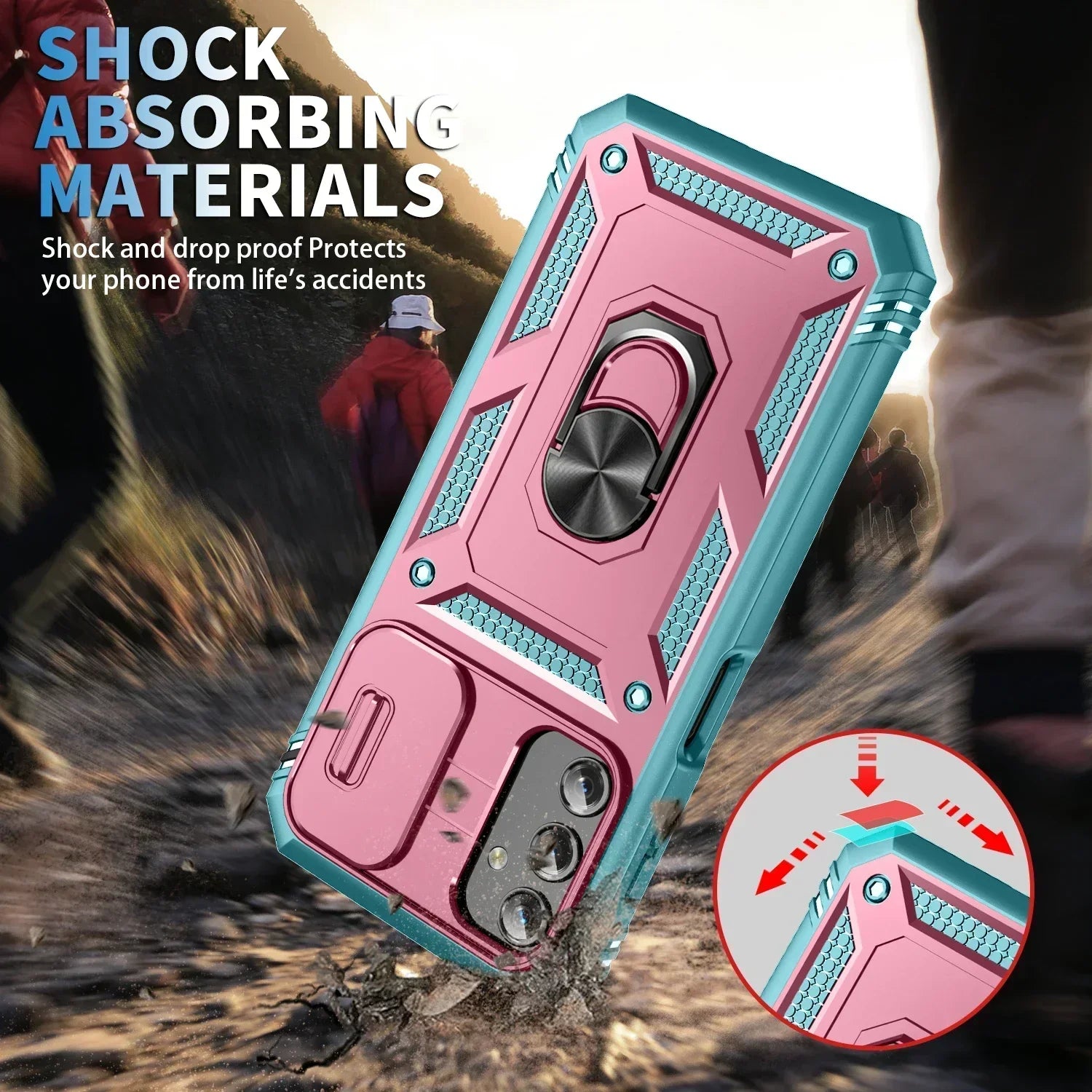 Samsung Galaxy S24 Hard Armor Case - Military-Grade Shockproof Cover Tidesmit