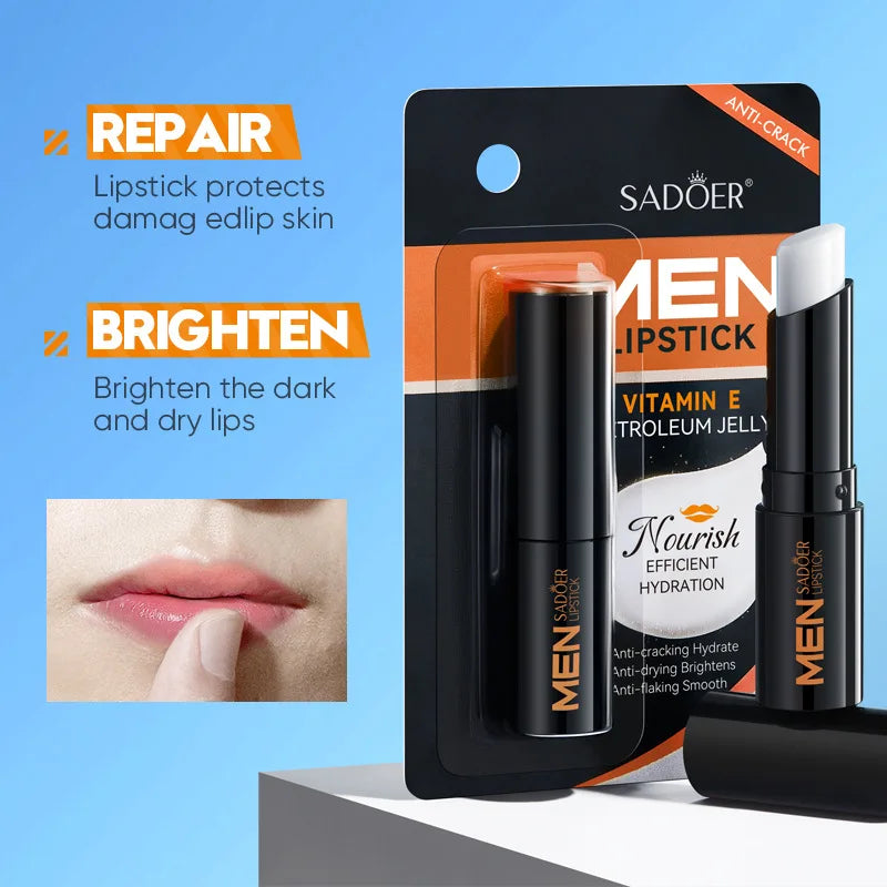 Mens Lip Balm - Deep Hydration & Repair Treatment | Tidesmit Lip Care Vitamin E Tidesmit